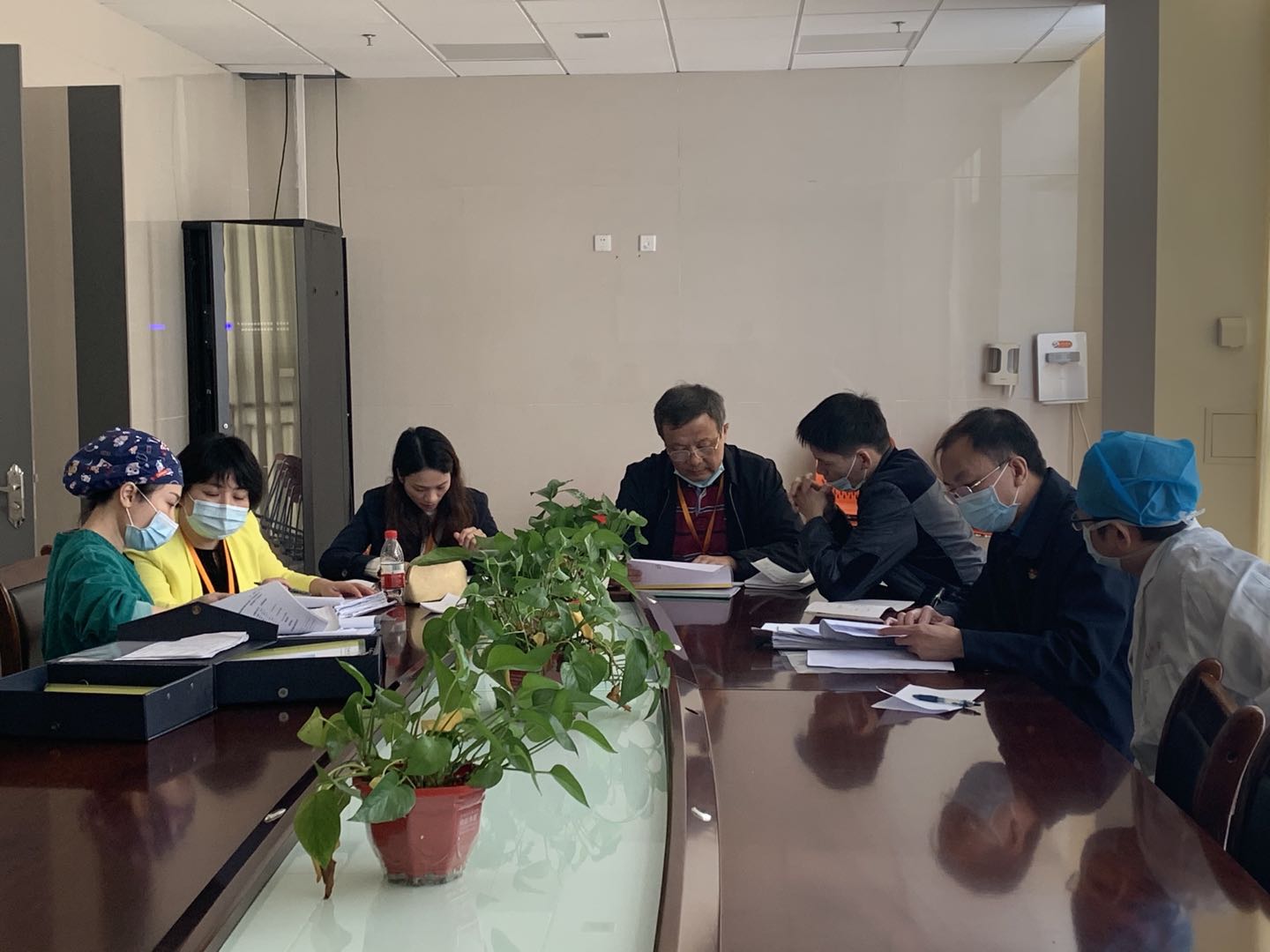 番禺二院开展2020年度科室质量安全管理小组考评工作